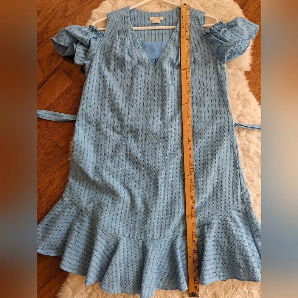 Anthropologie shoshana Francesca open-shoulder dress 6 - Picture 14 of 15